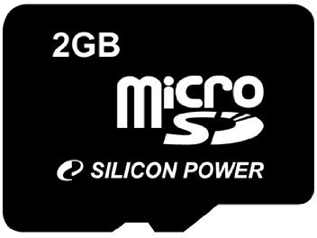 Silicon Power 2GB microSD Memory Card