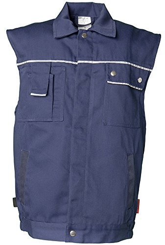 Planam Größe XXL Herren Canvas 320 Weste marine Modell 2168