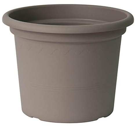 Euro3Plast 1979.G9 Pflanzkübel Geo, 45 cm, taupe