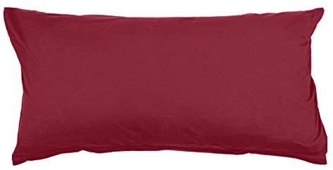Traumschloss Edel-Jersey Kissenbezug Exclusiv Größen, Farbe:Bordeaux, Größe:40x80