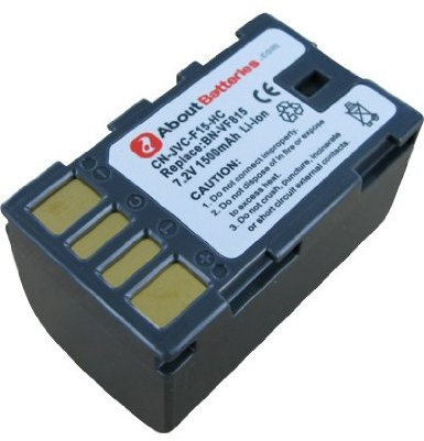 AboutBatteries Batterie pour JVC GY-HM100, Haute capacité, 7.2V, 1600mAh, Li-ION