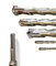 SDS Plus Bohrer Set - Steinbohrer, Betonbohrer, Hammerbohrer | 4-fach Schneide | Größenauswahl Ø 5-30mm | mit Hartmetallspitze für präzises Bohren (Ø 14mm, 460mm)