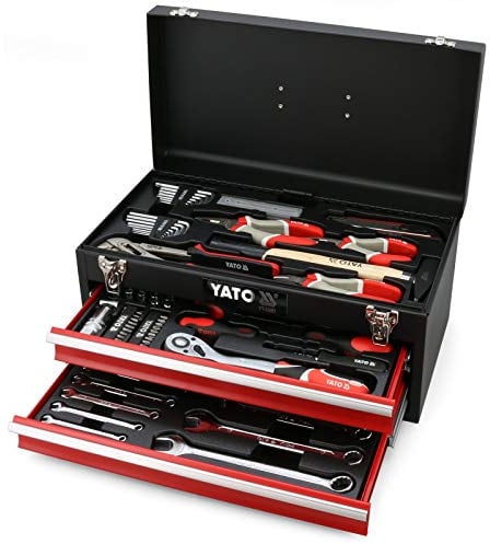 YATO YT-38951 - Caja de herramientas con las herramientas 80pcs