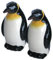 Puckator SP38 Salz- und Pfefferstreuer, Design: Pinguin, 7,5 x 3,5 x 9 cm