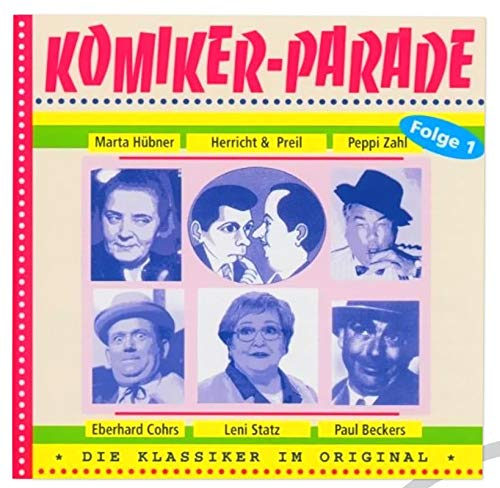 CD Komiker Parade I - Ossi Produkte - für Ostalgiker - DDR Geschenke