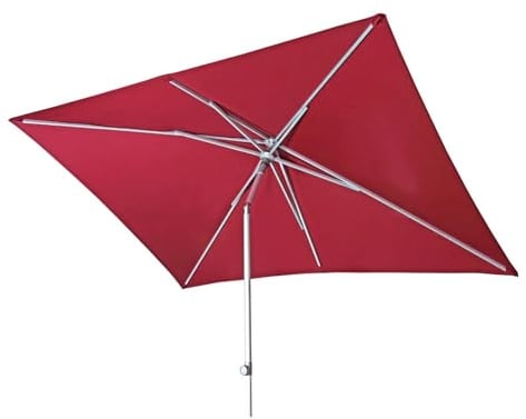 Doppler Sonnenschirm ACT Push UP, 250 x 200 cm, Rot