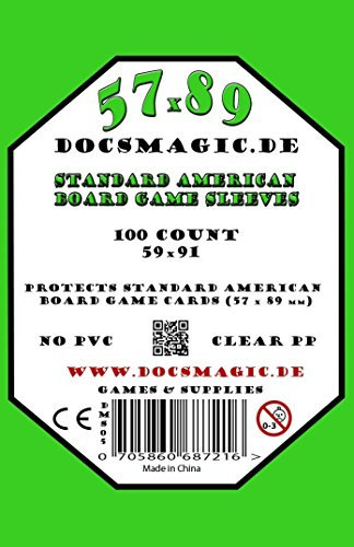 docsmagic.de Blood Bowl: Team Manager Sleeves Bundle - 57 x 89 US-Standard & 41 x 63 US-Mini & 70 x 120 Tarot - 400 Sleeves