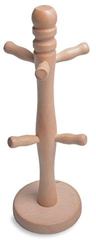 Bütic Holz Tassenhalter, Tassenbaum, Tassenständer - Verschiedene Modelle, Artikel:hell