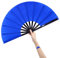 Amajiji Large Folding Fan, Chinease/Japanese Folding Nylon-Cloth Hand Fan, Women Hand Folding Fans Hand Fan Gift fan Craft fan Folding Fan Dance Fan