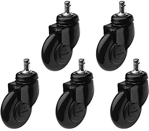 Efalock Professional Clic Tec Rolle schwarz 5er für Hocker