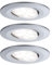 Paulmann 99929 Einbauleuchte LED Calla rund 3x6W Chrom matt schwenkbar