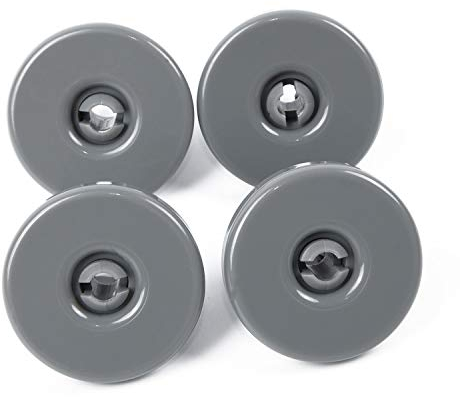 4pcs Dishwasher Lower Basket Wheels for AEG, Electrolux,Privileg, Progress, Quelle - /4, 7