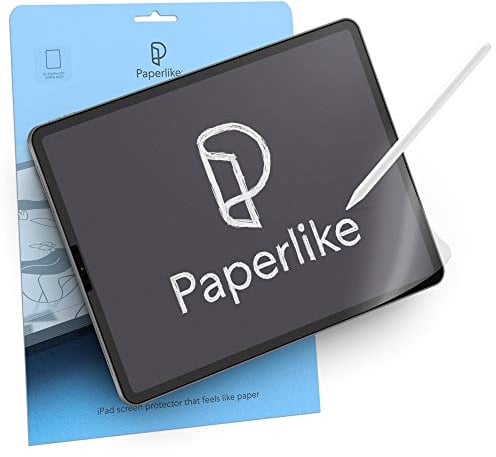 Paperlike 2.0 (Vorgängermodell) für iPad Pro 12.9 (2020/21/22) - Folie zum Zeichnen und Schreiben wie auf Papier