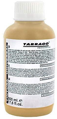 Tarrago | Tintura Universal Metalizada 500ml |Tintura para Piel, Lona y Pieles Sintéticas (Oro Puro 503)