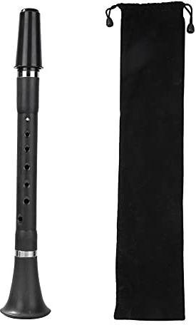 SOBW Klarinette, Mini Pocket BB B Flache Klarinette Holzwind Instrument for Anfänger-Praxis