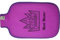 Hugo Frosch Wärmflasche mit Namen - personalisiert - Motiv The most beautyful - viele Farben & Motive – Wärmflasche - beere - Größe 19,5 x 31,5 cm - persönliches Geschenk mit Wunsch-Motiv und Wunsch-