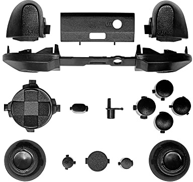Yiootop Ensemble de boutons de rechange entièrement mats pour Xbox Series X/S, pièces de réparation LB RB LT RT pare-chocs déclencheurs D-pad ABXY Start Back Sync Share Keys pour manette Xbox Series X