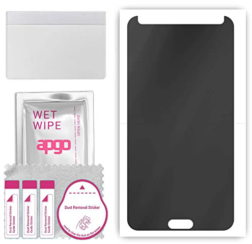 apgo Protector de pantalla de privacidad Hydrogel para Huawei Mate 10, anti espía, película de hidrogel, con capa de posicionamiento de fácil instalación.