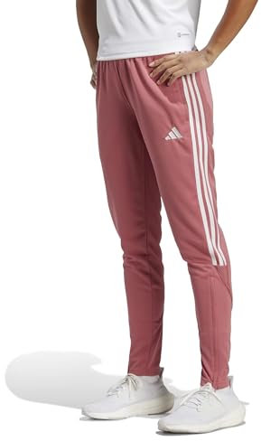 adidas Pantaloni Tiro Donna, Rosa Strata/Bianco, XS