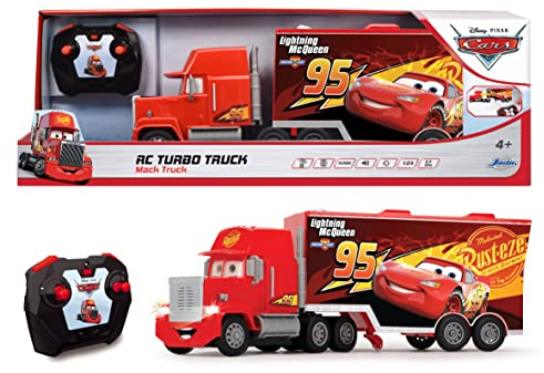 Simba Jada - Radiocomando RC Cars Turbo Mack Truck in scala 1:24, 203089039, + 5 anni, 3 canali