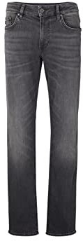 Joop! Herren Jeans Mitch - Modern Fit - Grau - Dark Grey Denim W30 - W40 Stretch Baumwolle, Größe:32W / 34L, Farbvariante:Dark Grey Denim 050