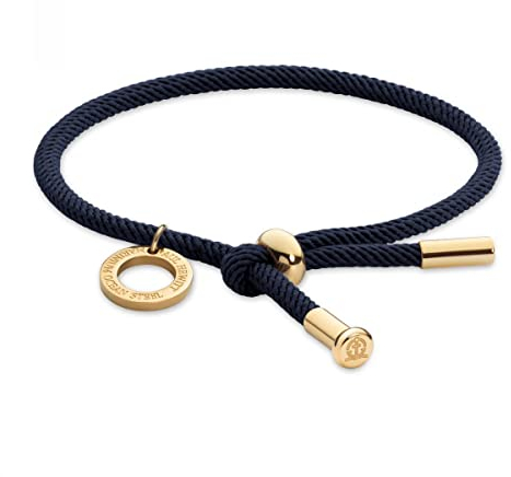 PAUL HEWITT Damen-Armband Recyceltes Edelstahl, Perlon/Nylon One Size Blau 32023130