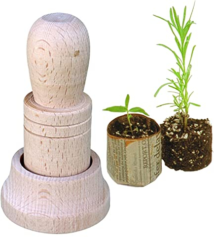 Anloximt Paper Pot Maker für Samen - Setzling Starter Töpfe Hersteller | Gartenwerkzeug-Pressmaschine, EIN tolles Geschenk für Gärtner