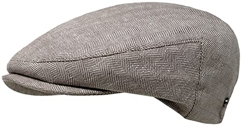 WEROR Herren Flatcap Schirmmütze Schiebermütze Cap Mütze WEROR-419.1 (63, Beige)