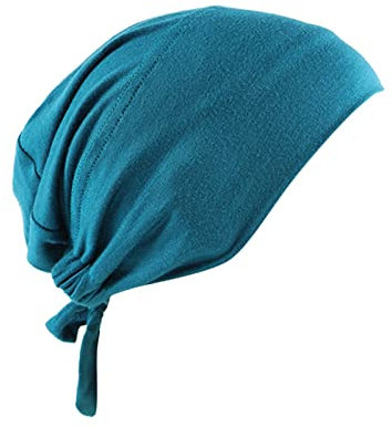 Kopftuch Damen Muslim,Hijab Kopftuch Damen muslimisch Kopftüchern Headscarf Summer, Hat Afrika Turban Stretch Kopf Wrap Frauen Mütze Schal Moslems Elegant Woman Elegante Gesichtsschleier Hidschab Bea