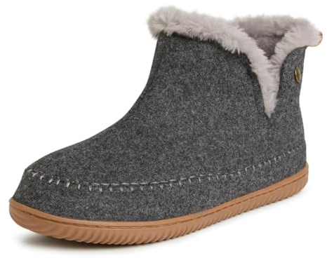 Dearfoams Men's Alpine By Dearfoams Men's Brixen BootSlipper