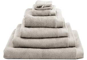 Heckett & Lane Strandtuch Bath Premium Taupe 90 x 180 cm