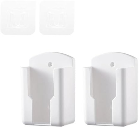 Esshogo Suppo - Soporte de pared para mando a distancia de pared, organizador de mandos a distancia, soporte para mando a distancia de pared para TV autoadhesivo para aire acondicionado