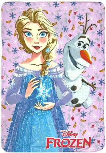 Clondo Coperta Plaid Per Bambini, Per Frozen Elsa Fan, Morbido Pile, Idea Regalo, Gadget Bambina, Super Soffice