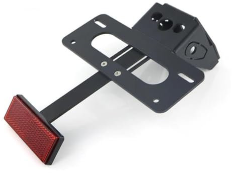 UYCHYTQR Motorrad-Nummernschildhalter Kennzeichenhalter Für Motorrad Heckkotflügel Für Ninja250 Für Ninja 400 2018-2024 Z400 Z250