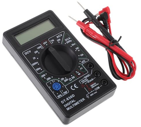 Digitalmultimeter Modell 830d mit LCD Anzeige und Summer für Einsteiger