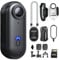 SHPTDJTIC H88 4K Body Cameras with Audio & Video Recording - Waterproof Body Camera 4K, Magnetic & 360° Clip, 120-Min Battery for Cycling, Pet Walking (4K-Pro-64G)
