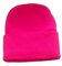 makio Cappello invernale uomo donna. Cappellini Corsa Corsa Sport Morbido Caldo con Linguetta e Doppia Copertura, Rosa fluo, 56 cm