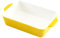 GALPADA teglia rettangolare Earthenware Forno vassoio ceramica utensile gres padella pentole rosa pirofila in porcellana casseruola rosa pirofila rettangolare teglie in porcellana Giallo