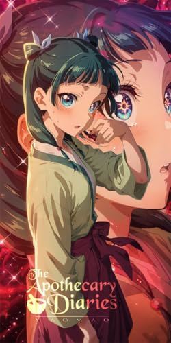 WAIFUWORLD SHOP Premium Wallscroll Anime Poster | Design #75 | Manga Rollbild aus Stoff | Roll-Up Banner für Wohnzimmer & Schlafzimmer | 120x60cm