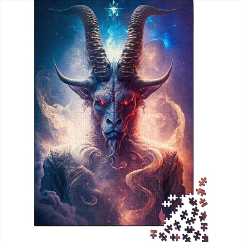 Dark Lord132 Puzzle 1000 Teile Puzzle für Erwachsene Puzzle Kartonpuzzle Herausforderndes Spiel 1000 Teile (38x26cm)