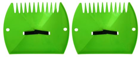 2 Stück ergonomisches Design Blätter Sammler Gartenwerkzeuge Einfache Reinigung Herbst