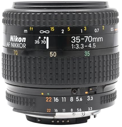 Nikkor AF 35 – 70 mm Zoom lente para AF y muchas cámaras digitales SLR