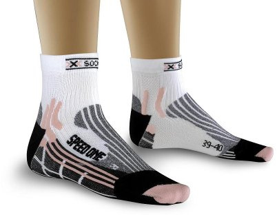 X-SOCKS Damen Speed One Lady Socken, weiß, 41-42