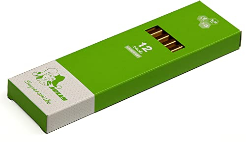 Jolly 3000-0303 Supersticks Buntstifte Kinderfest, Gold (12er Pack)