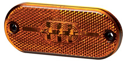 HELLA VALUEFIT 2PS 357 009-101 Seitenmarkierungsleuchte - Begrenzungsleuchte - Anhänger - Wohnwagen - LED - 24V - Schraubanschluss/Anbau - Kabel: 150mm - links/rechts - Menge: 1