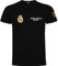 Piel Cabrera Camiseta de policia Nacional (S, Negro)