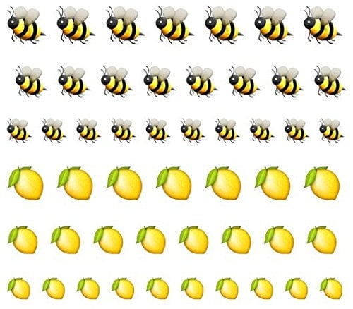 Bee Collection (# Bee Lemon (Beyonce) Nail Art Decals # …)
