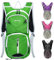 ONTYZZ Fahrradrucksack 12L Unisex Nylon Wasserabweisend Fahrrad Schulter Rucksack Reiserucksack Sportrucksack Tagesrucksack Trekkingrucksack Grün