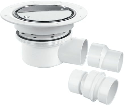 TSG52SS : Wet Room Shower Gullies - Two Piece Trap for Sheet Flooring