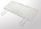 GRIGLIA PER BARBECUE IN ACCIAIO CROMATO CON MANICI cm 67X40